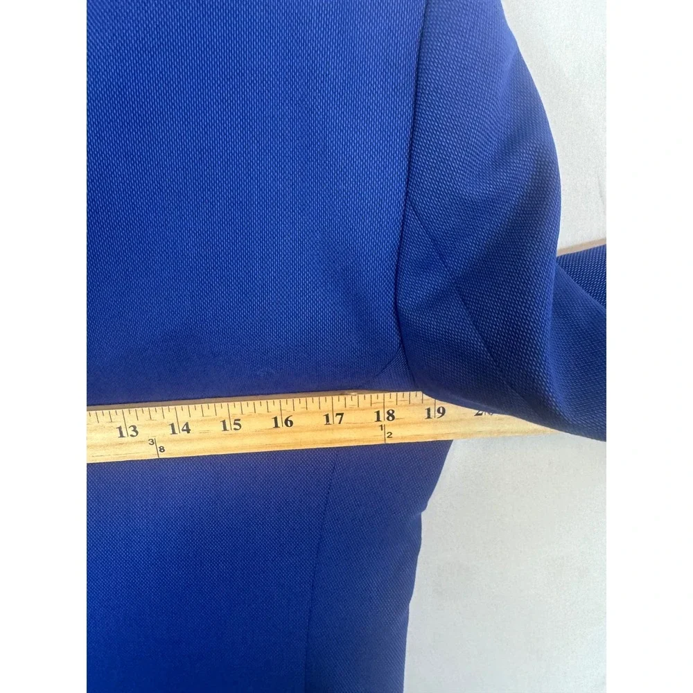 Zara Man Royal Blue Slim Fit Two Piece Suit Blazer 38 Pants 30X30